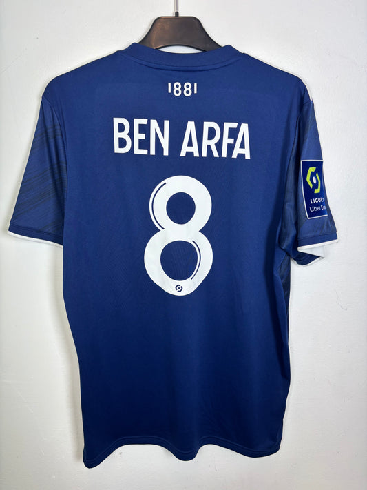 Back view of Adidas Bordeaux home shirt 20/21 showing Ben Arfa name and number 8