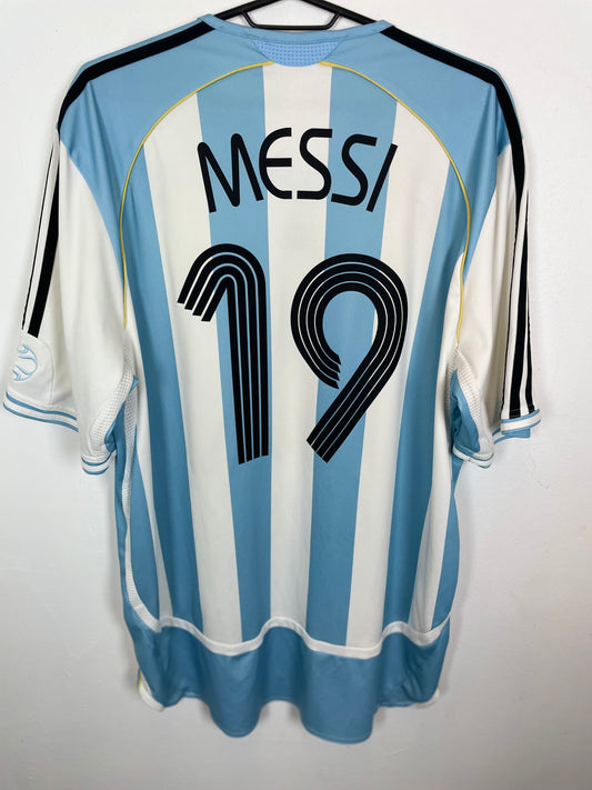 Argentina Home 2006 Messi 19