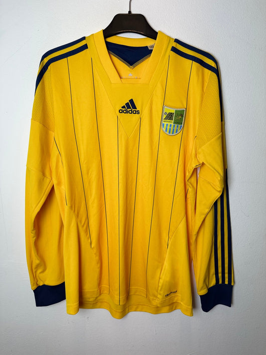 Adidas Metalist Kharkiv 2013/14 long sleeve shirt, front view, size M