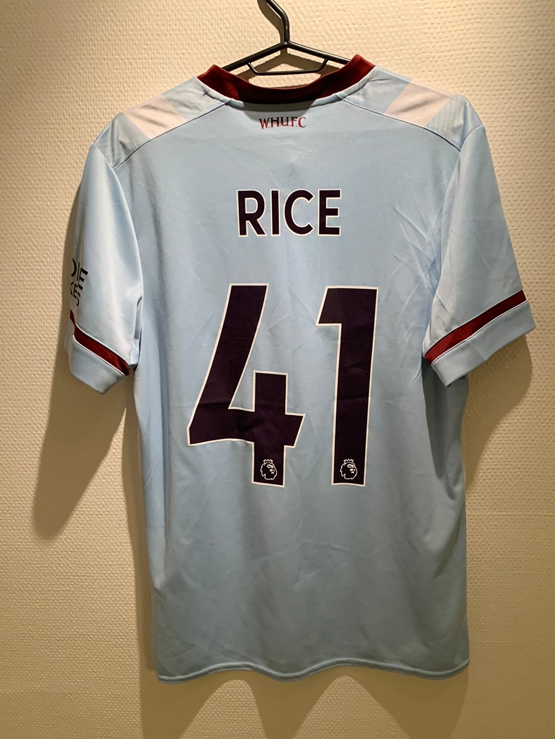 West Ham Away 21/22 Rice 41