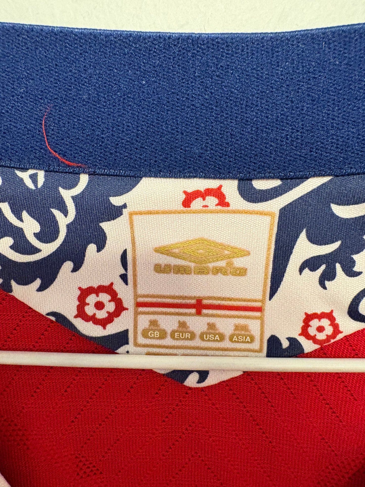 Umbro England Away LS 08/10 Beckham 7 - 8/10