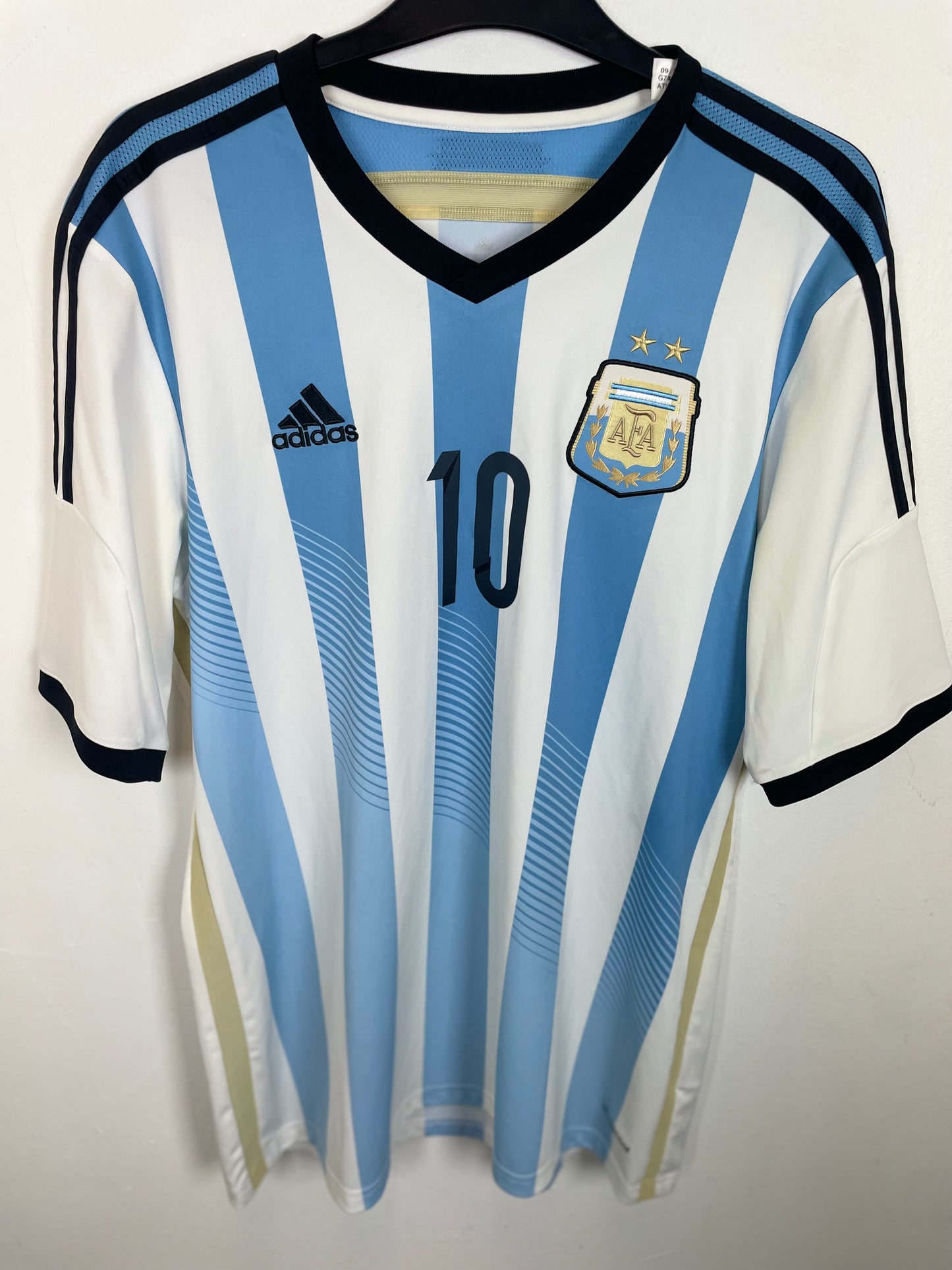 Argentina Home 2014 Messi 10