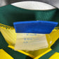 Interior label and size tag showing authentic Umbro Brazil 1996 home shirt details XL