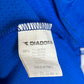 Interior size M label and manufacturing tags of Diadora Napoli 00/01 Edmundo jersey