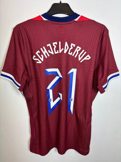 Nike Norway Home 2024 Schjelderup 21 Player Spec - 9/10 - alternate view