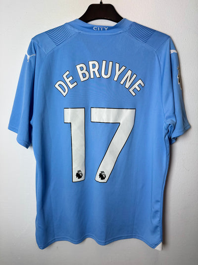 Puma Manchester City Home 23/24 De Bruyne 17 - 9/10 - alternate view