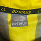 The Strongest home shirt — club crest and Optimus brand detail