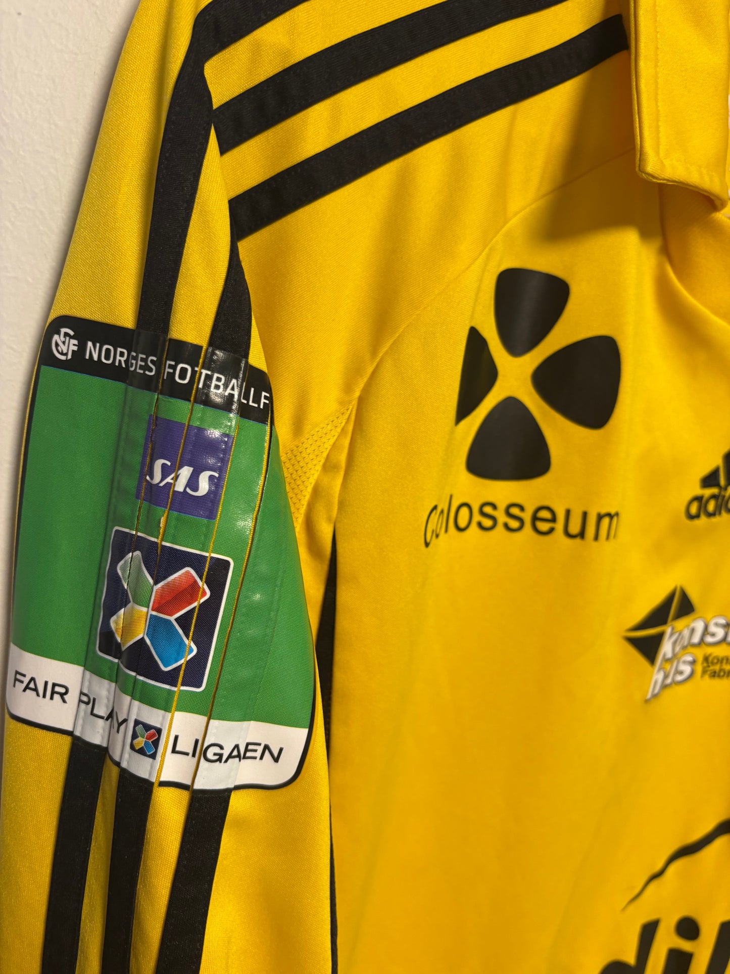 Adidas Bærum Home 2012 Matchissued/Prepared Amahl Pellegrino 19 - Signed