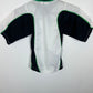 Front view of the Rochdale AFC kids home shirt showing the club badge and Uhlsport branding, shown in full front detail