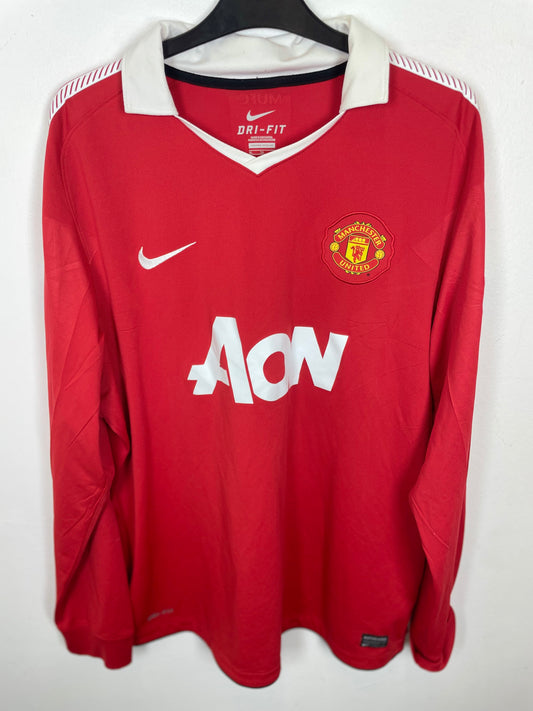 Manchester United Home 10/11 Giggs 11 LS inc original shorts
