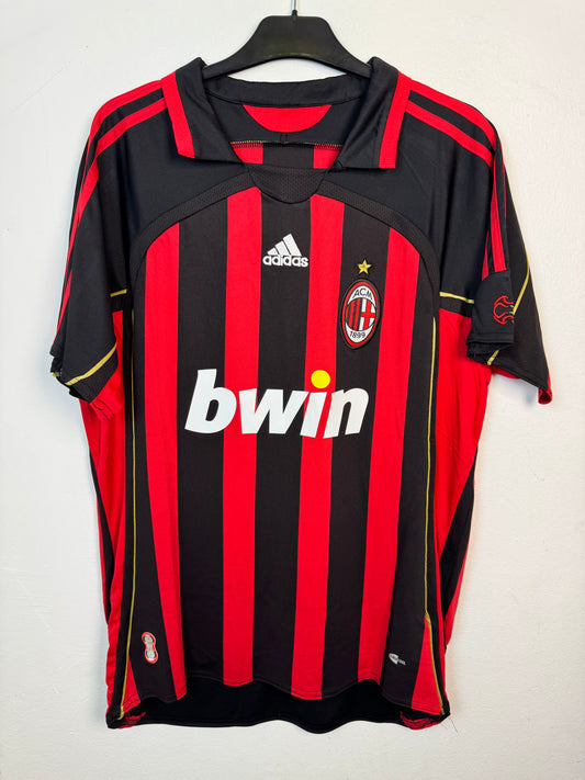 AC Milan Home 06/07 Kaka 22 Signed Beckett