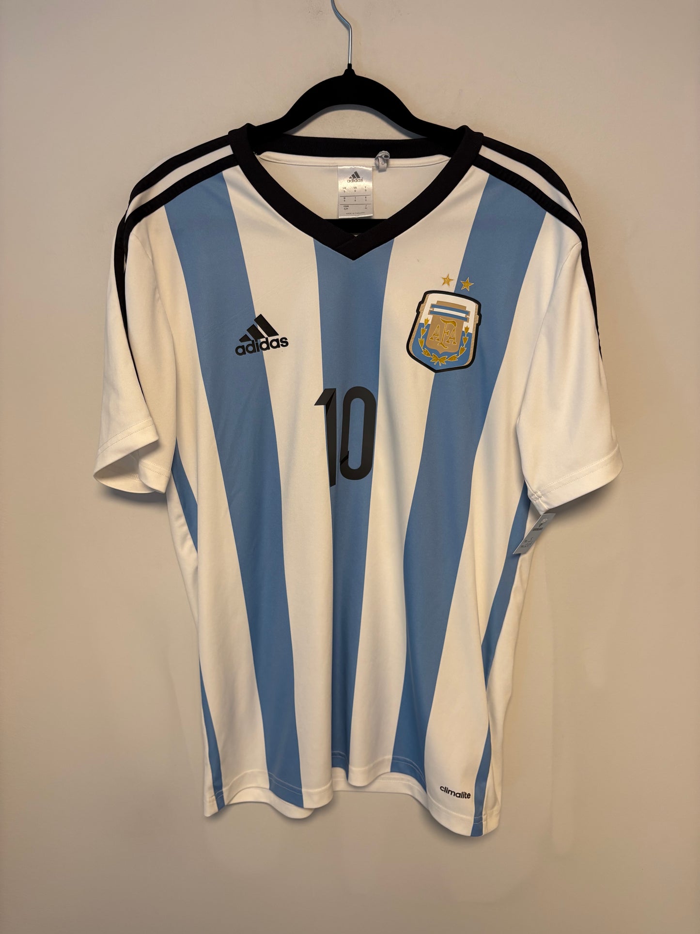 Adidas Argentina Home 2014 Messi 10 - 8/10