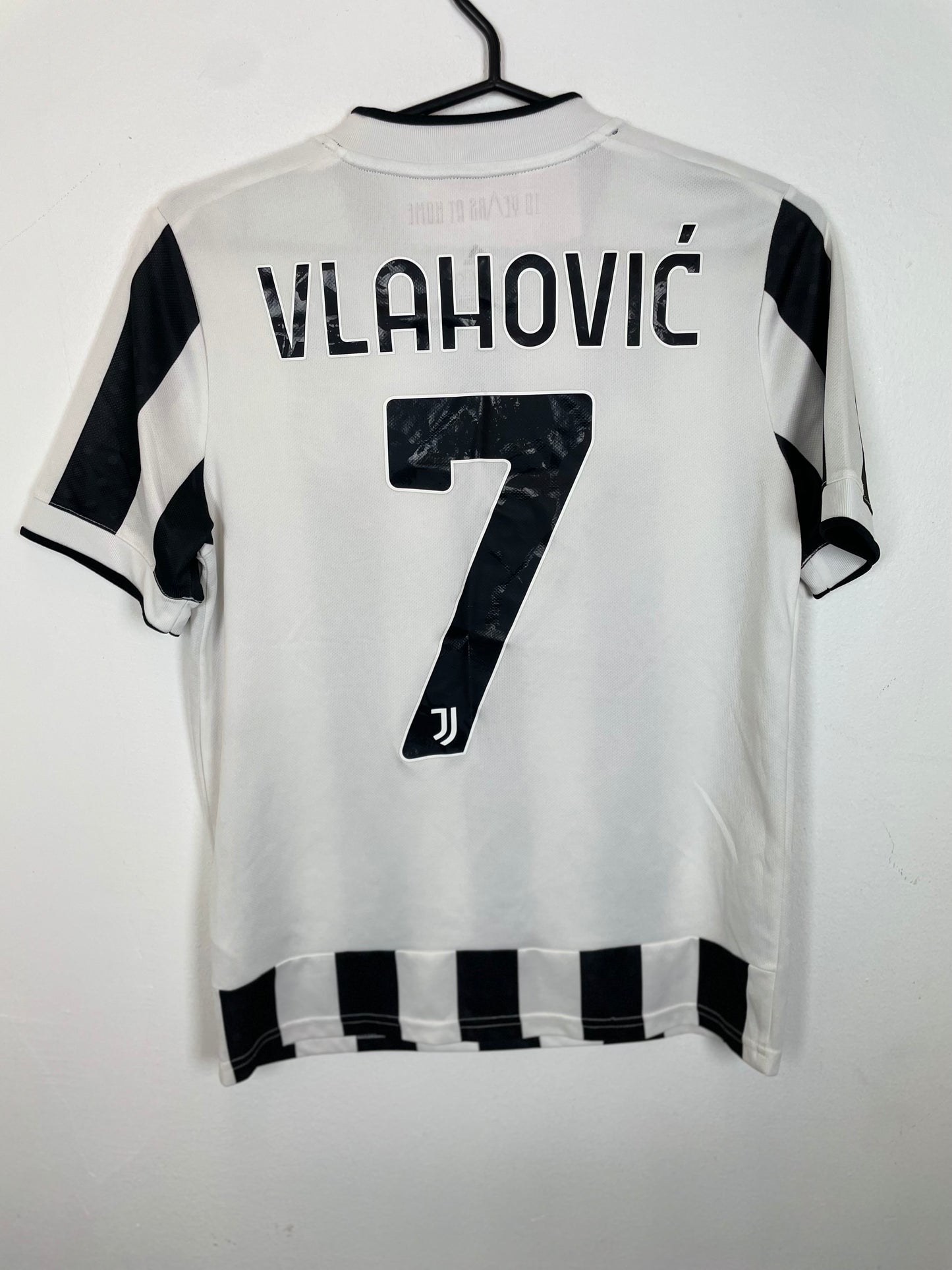 Adidas Juventus Home 21/22 Vlahovic 7 Kids - 8/10