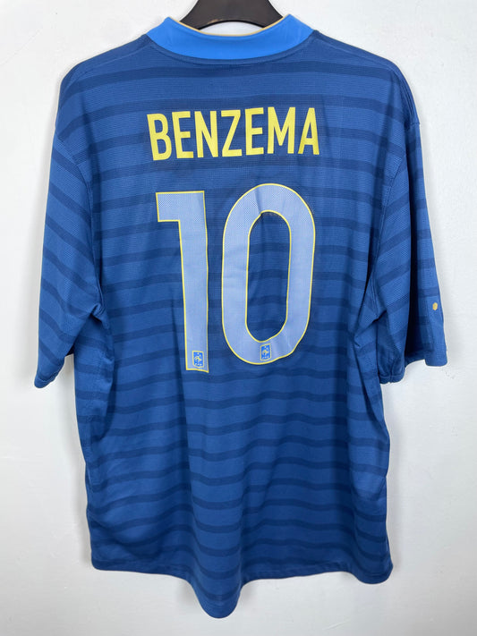 Nike France Home 12/13 Benzema 10 - 9/10