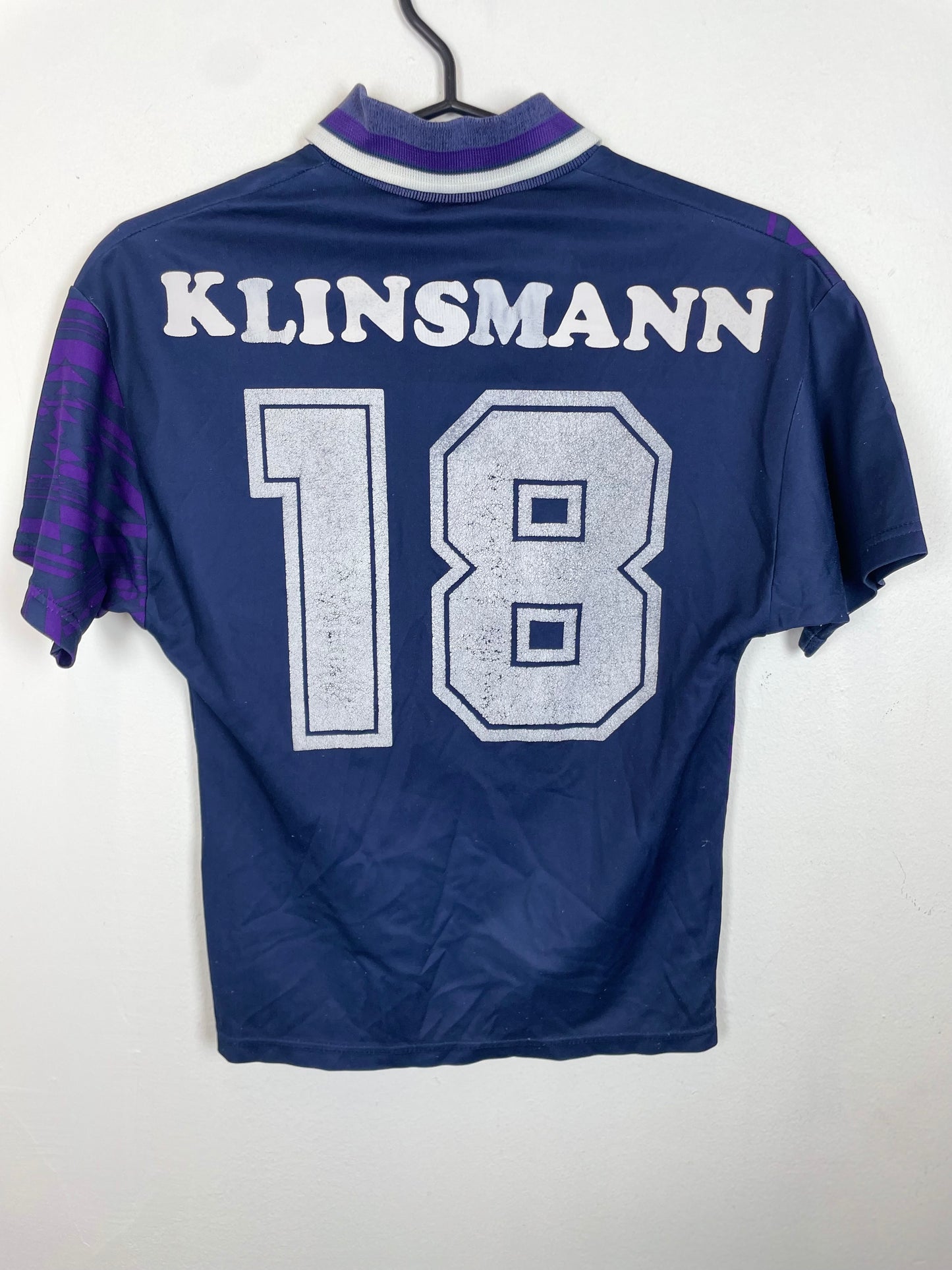 Umbro Tottenham Away 94/95 Klinsmann 18 Kids - 6/10