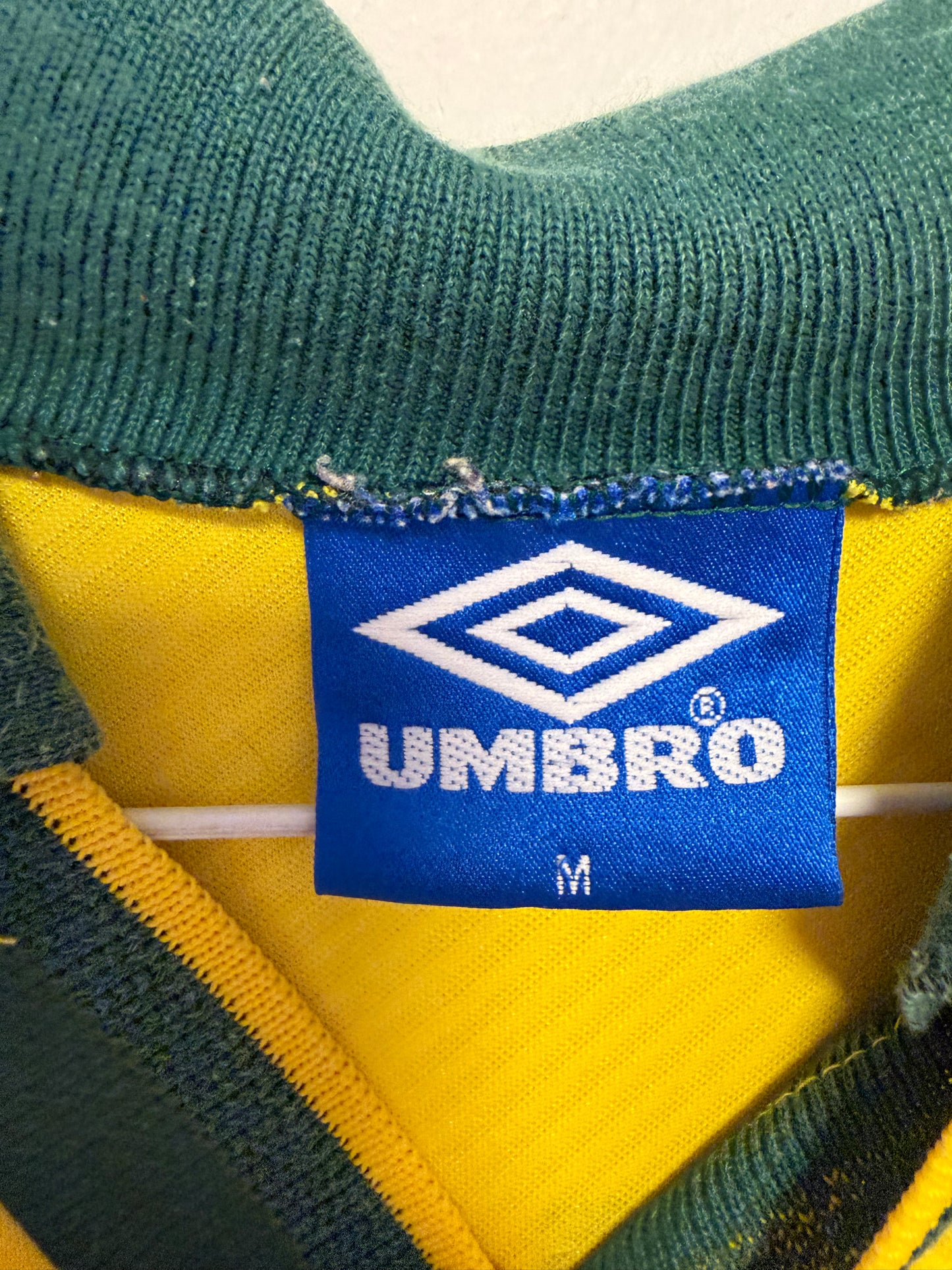 Umbro Brazil Home 1996 R9 Ronaldinho 18 - 7/10