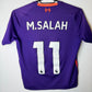 New Balance Liverpool Away 18/19 Salah 11 Kids - 7/10 - TheFootballIdiots