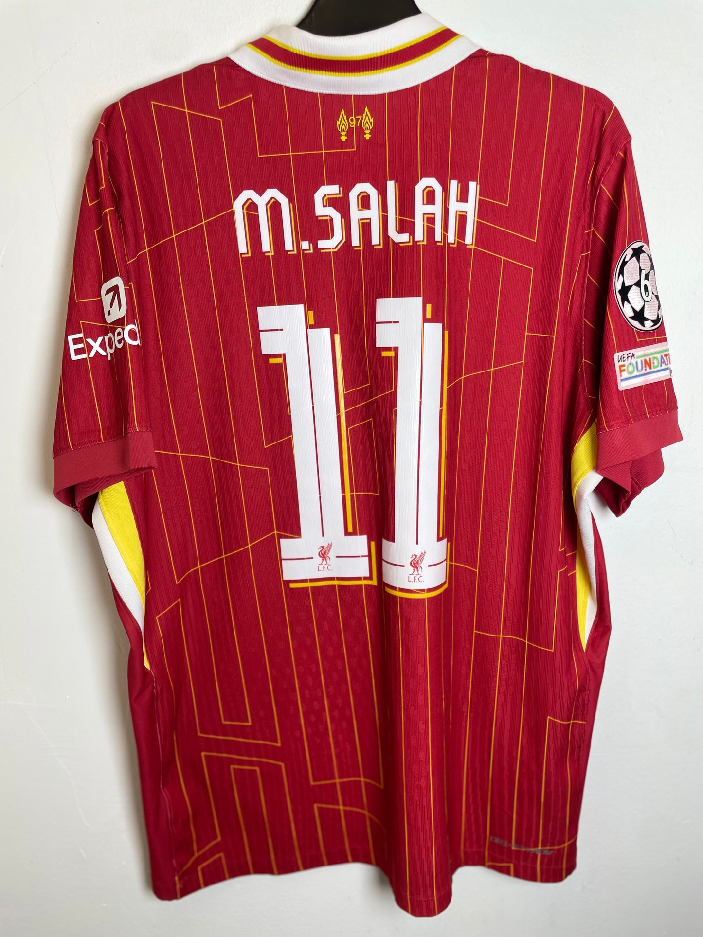 Nike Liverpool Home 24/25 Player Spec M.Salah 11 - 9/10