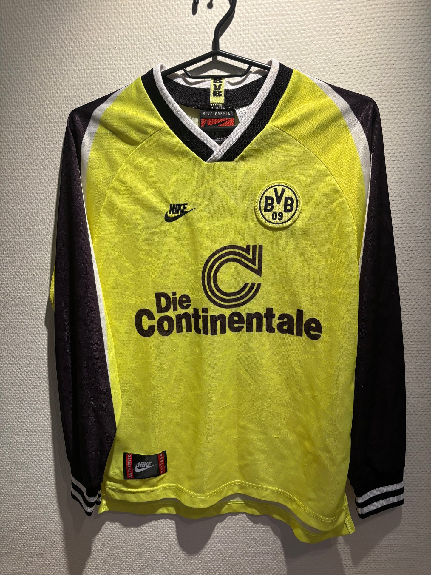 Borussia Dortmund Home 95/96 Kohler 5 LS Kids