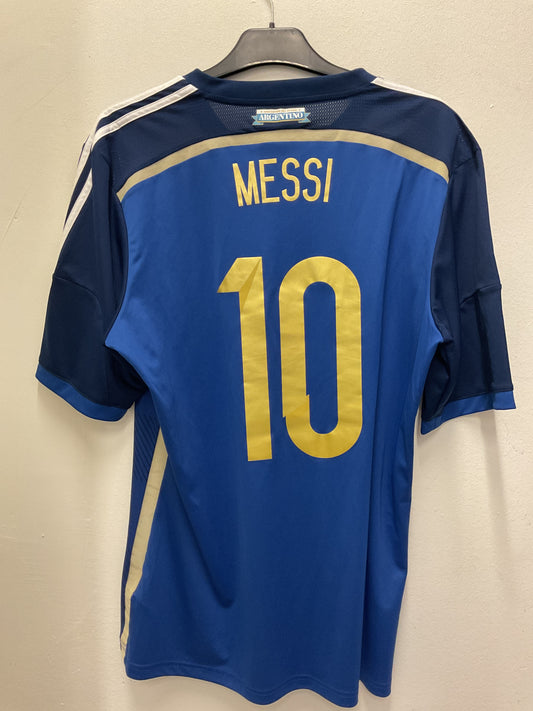 Argentina Away 2014 Messi 10