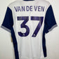 Back view of Nike Tottenham home shirt 24/25 showing Van De Ven name and number 37
