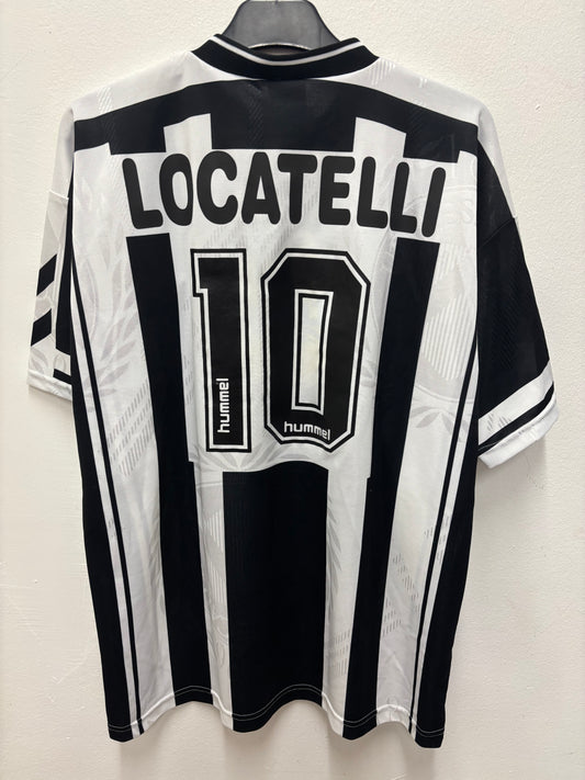 Udinese Home 97/98 Locatelli 10 Matchworn
