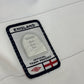 England 2003/05 home shirt sponsor and Three Lions badge detail with Umbro branding