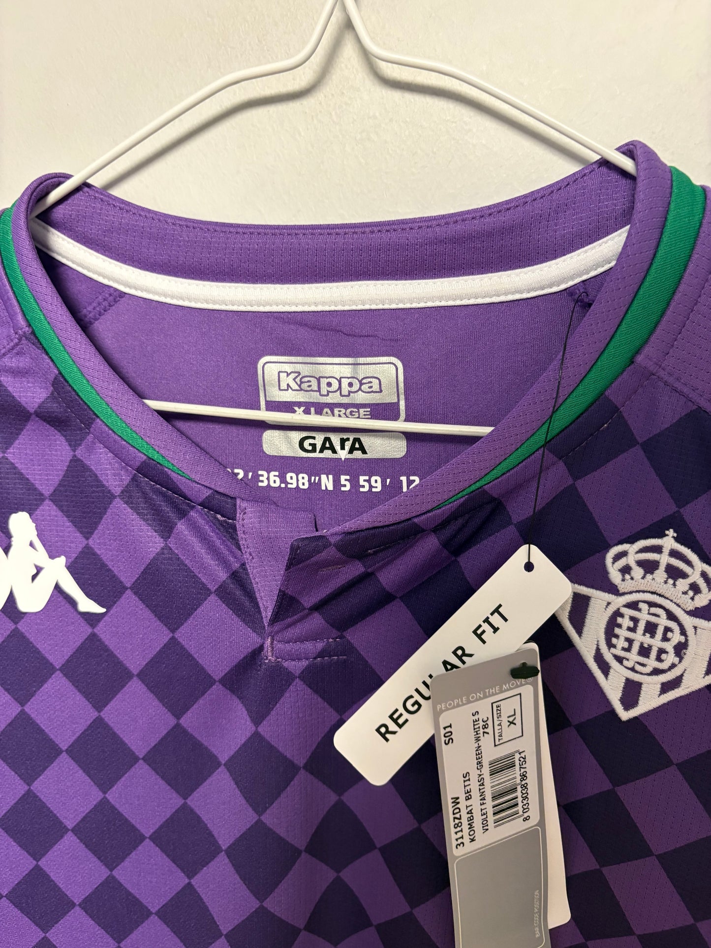 Kappa Real Betis Away 20/21 Joaquìn 17 - 10/10