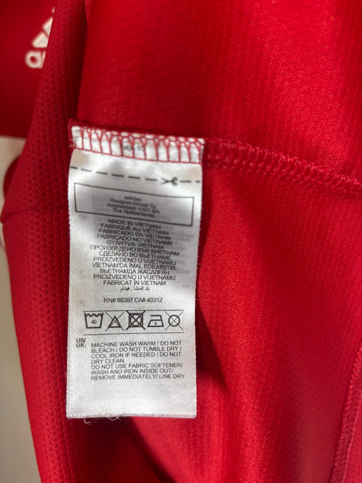 Adidas Manchester United Home 21/22 Ronaldo 7 kids - 8/10