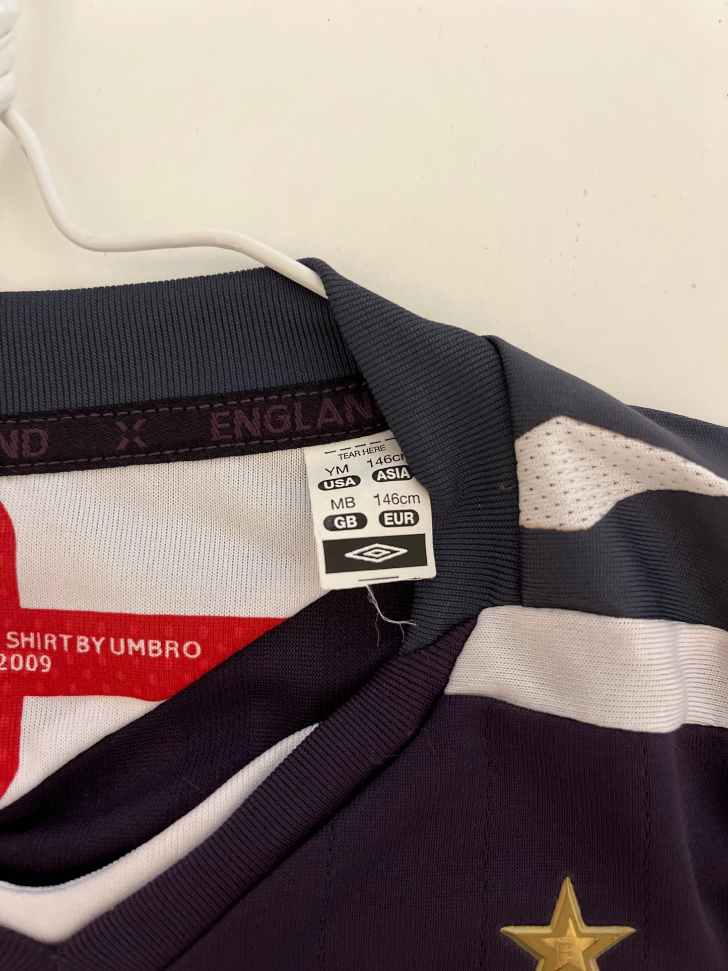 2007-09 Umbro England Goalkeeper Shirt YM | Vintage GK Kit