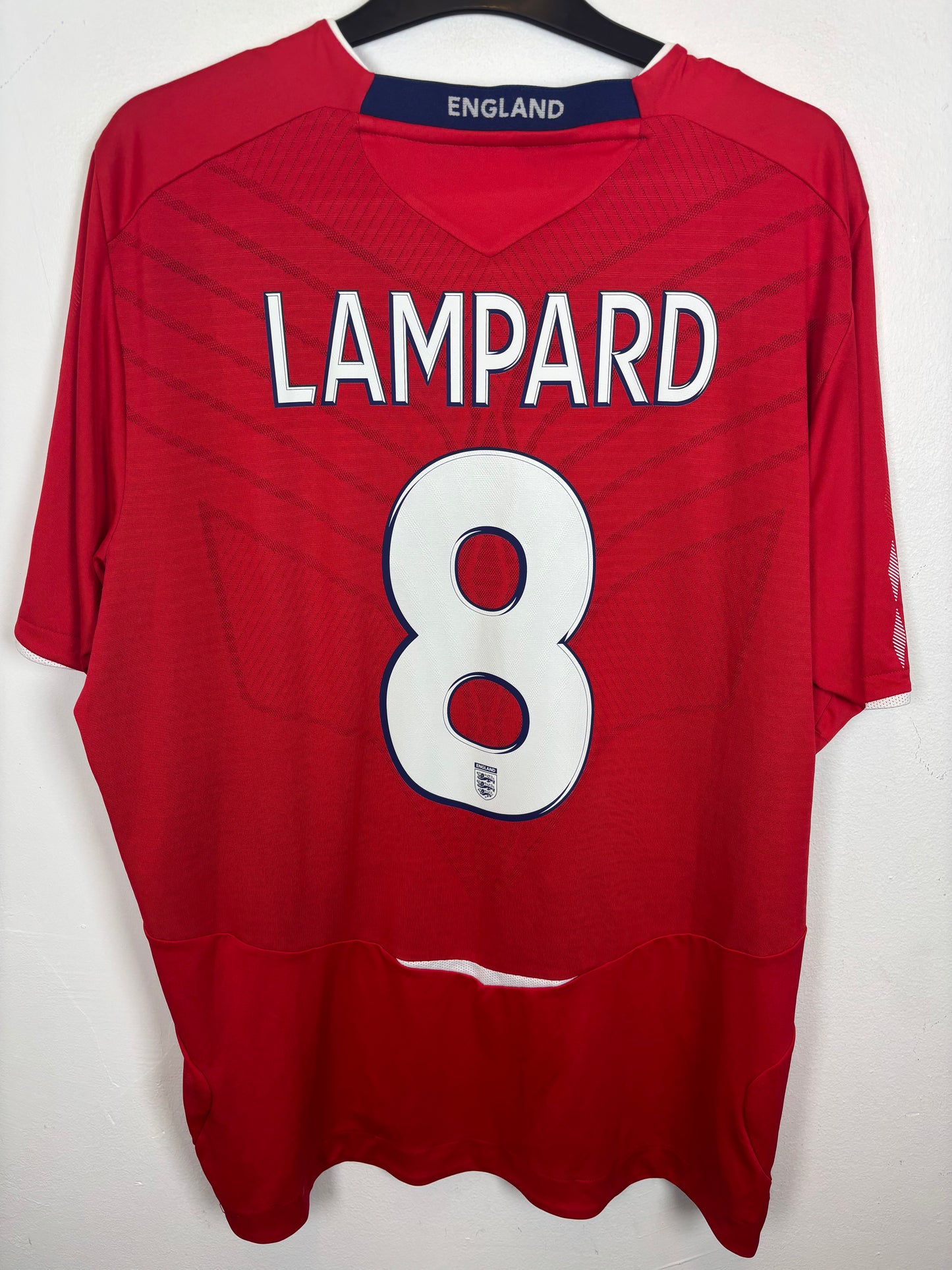 Umbro England Away 08/10 Lampard 8 - 9/10
