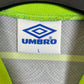 Celtic 98/99 away — Umbro double diamond and Celtic FC crest detail