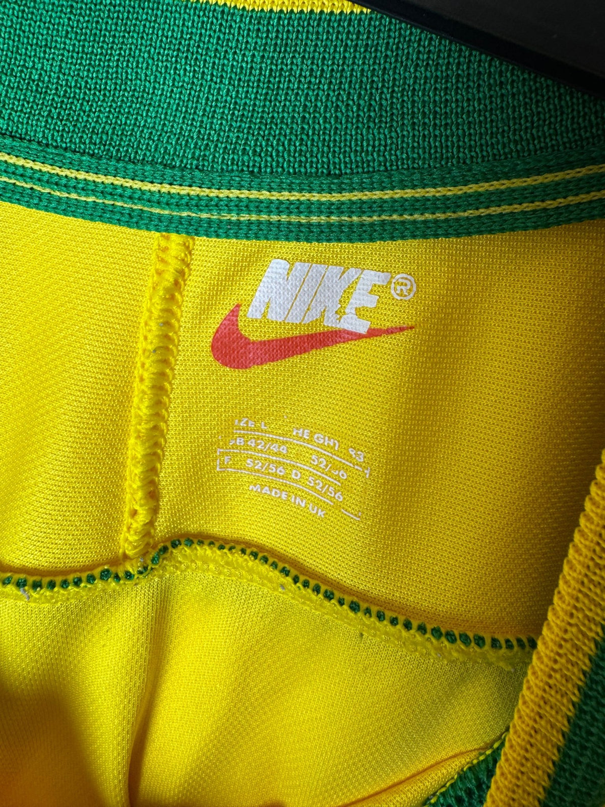 Nike Brazil Home 1998 Ronaldo 9 - 8/10 - TheFootballIdiots
