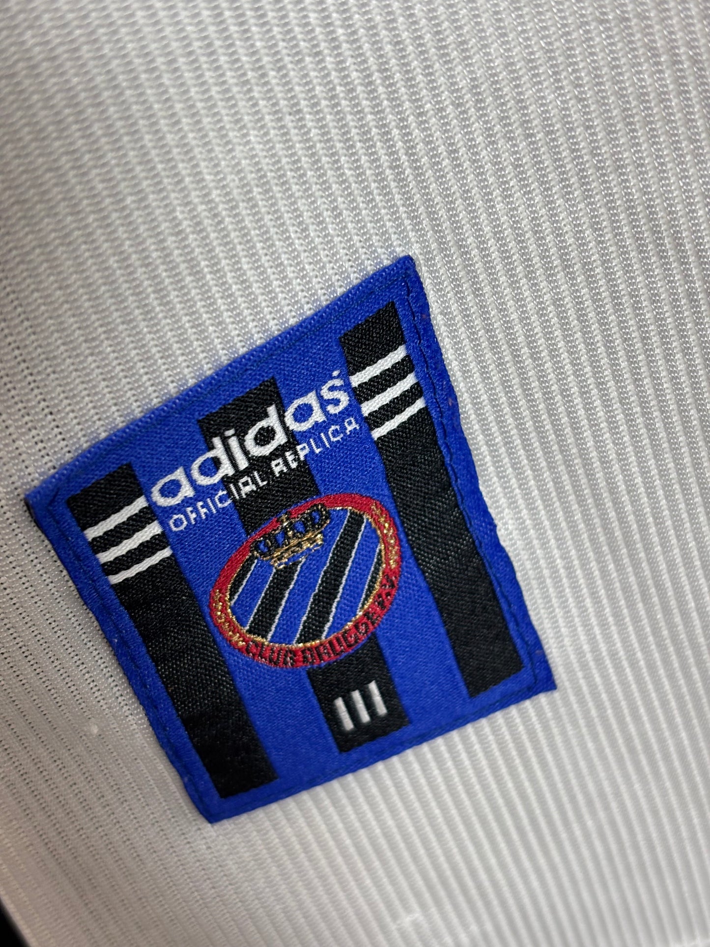 Club Brugge away shirt 98/99 size L condition and care label detail vintage football kit