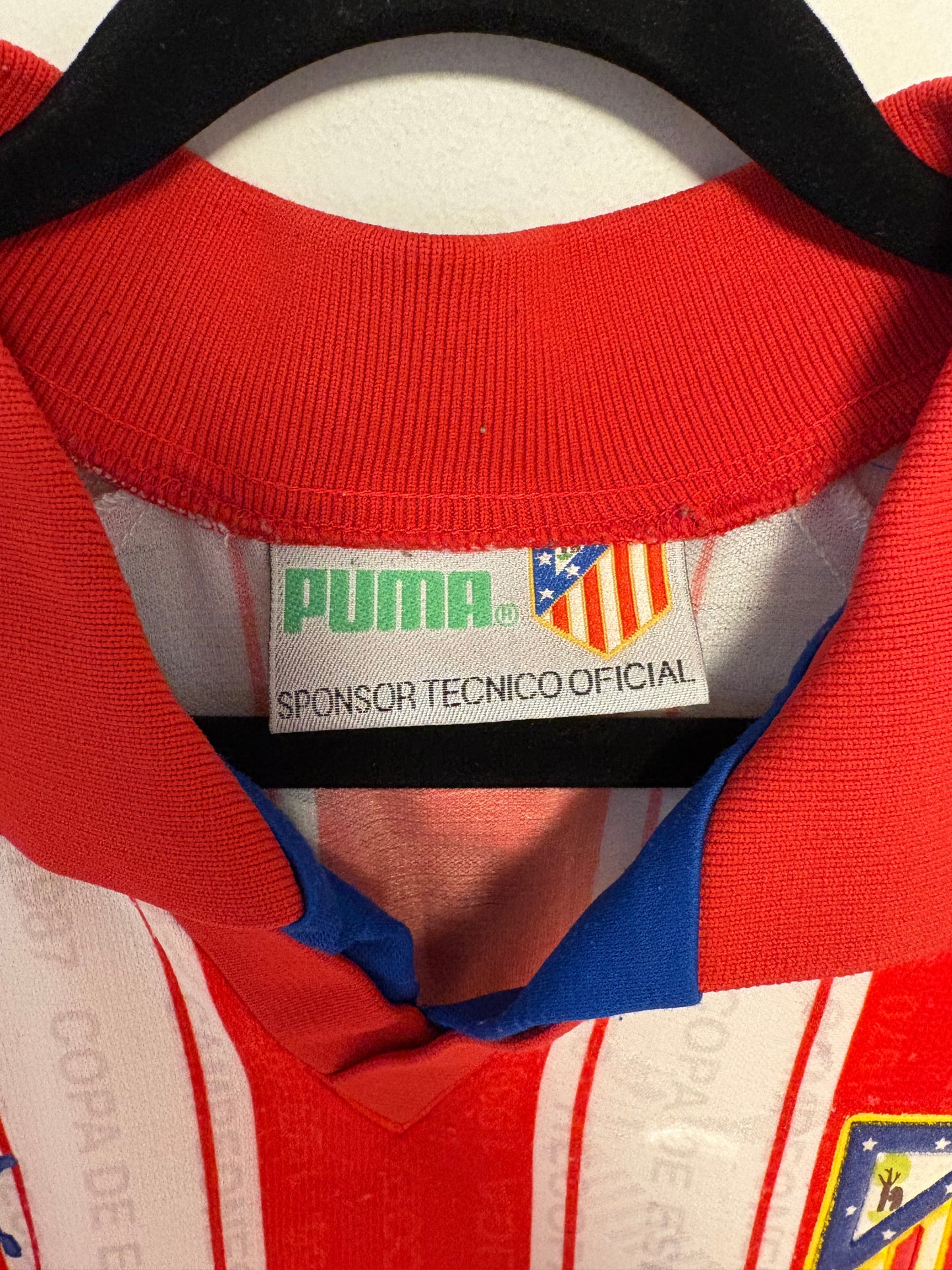 Puma Atletico Madrid Home 95/96 Simeone 14 - 7/10