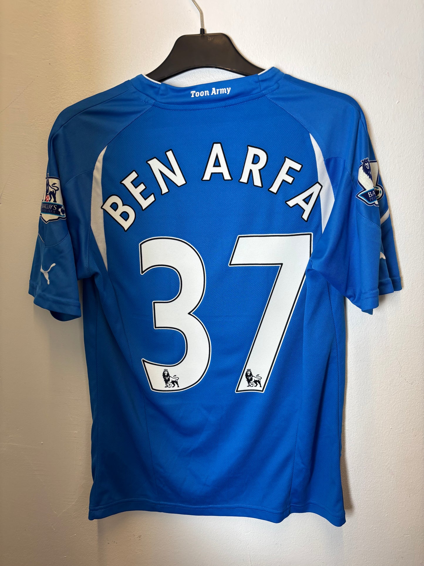Adidas Newcastle United Away 10/11 Ben Arfa 37 - 7/10