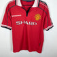 Umbro Manchester United home shirt 98/00 with Beckham 7 in excellent condition size 15-16Y