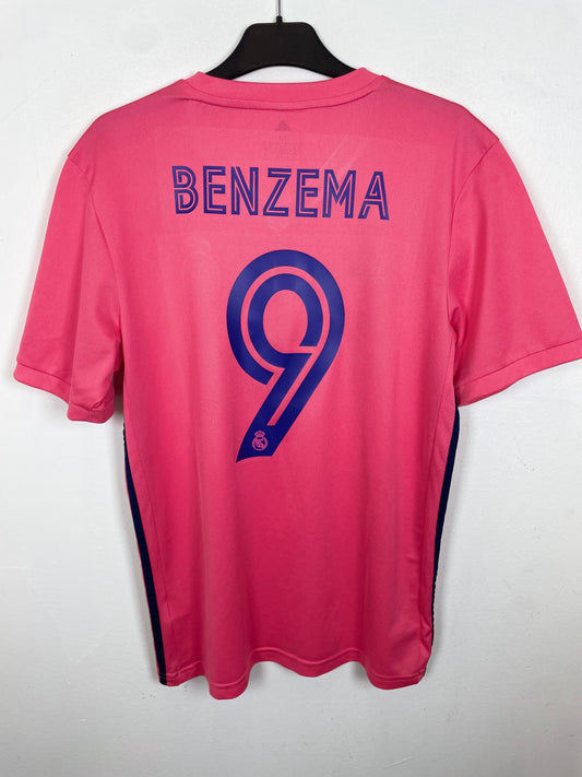 Adidas Real Madrid Away 20/21 Benzema 9 - 9/10