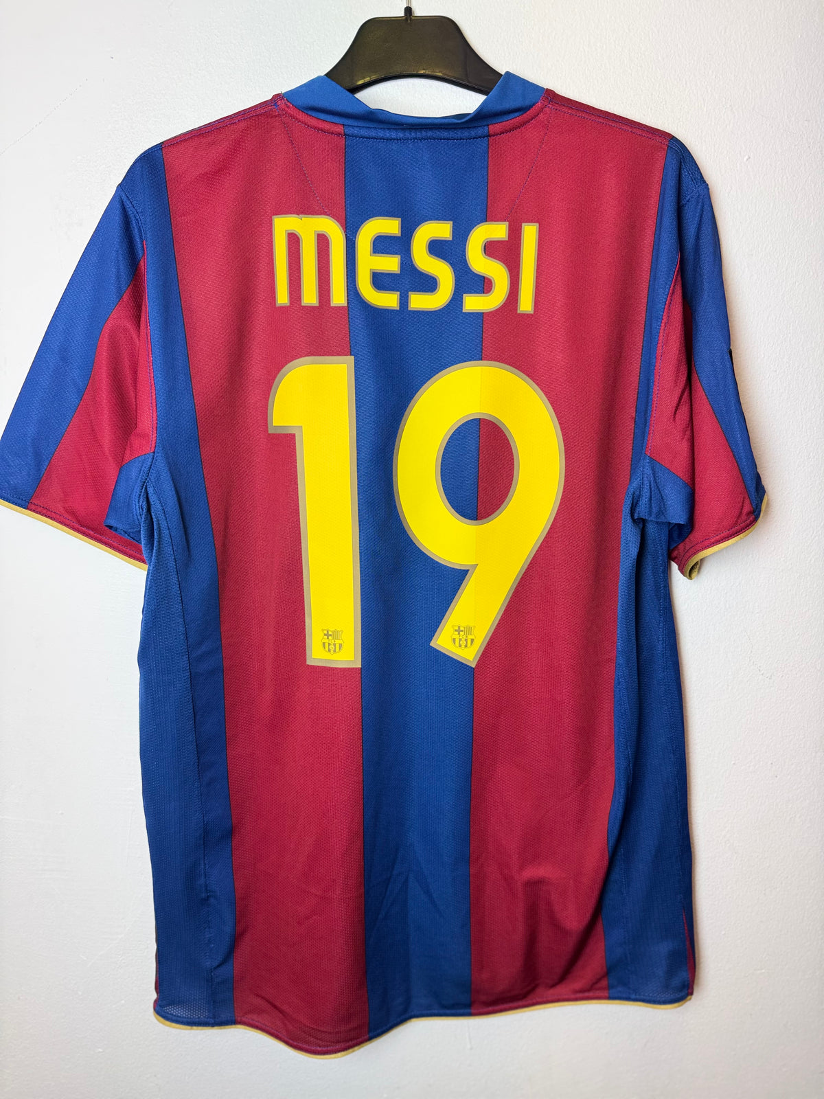 Nike Barcelona Home 07/08 Messi 19 - 8/10