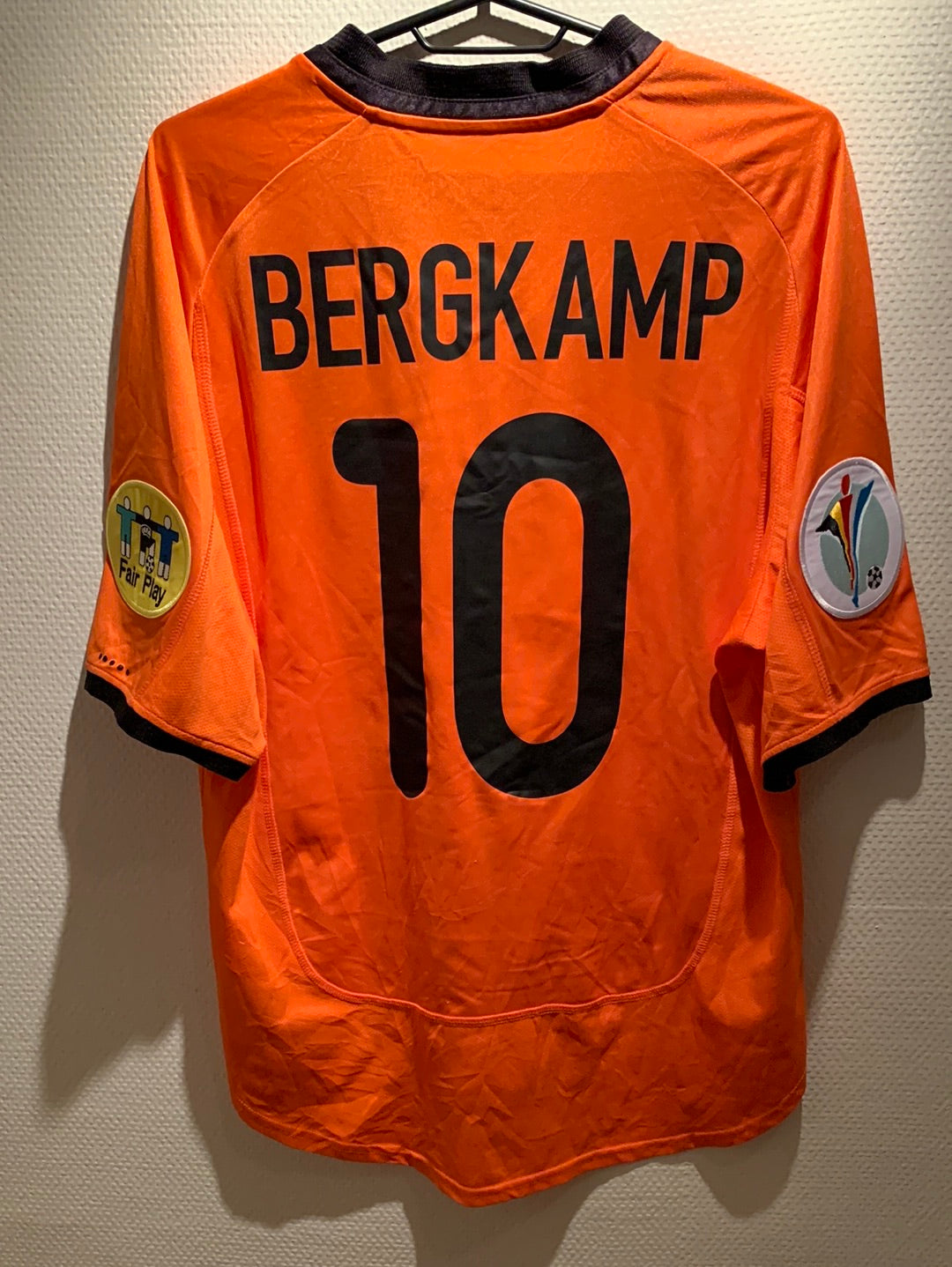 Nederland Hjemme-EM 2000 Bergkamp 10