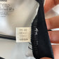 Interior care label and size tag showing 11-12Y on Adidas Juventus 2022/23 home shirt