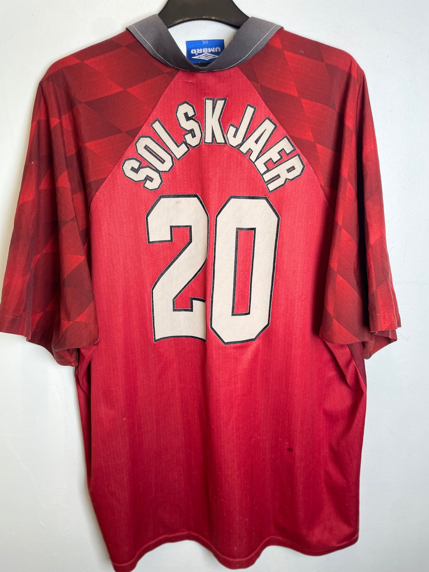 Umbro Manchester United 96/97 Solskjaer 20 - 6/10