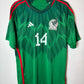 Adidas Mexico Home 2022 Chicharito 14 - 9/10