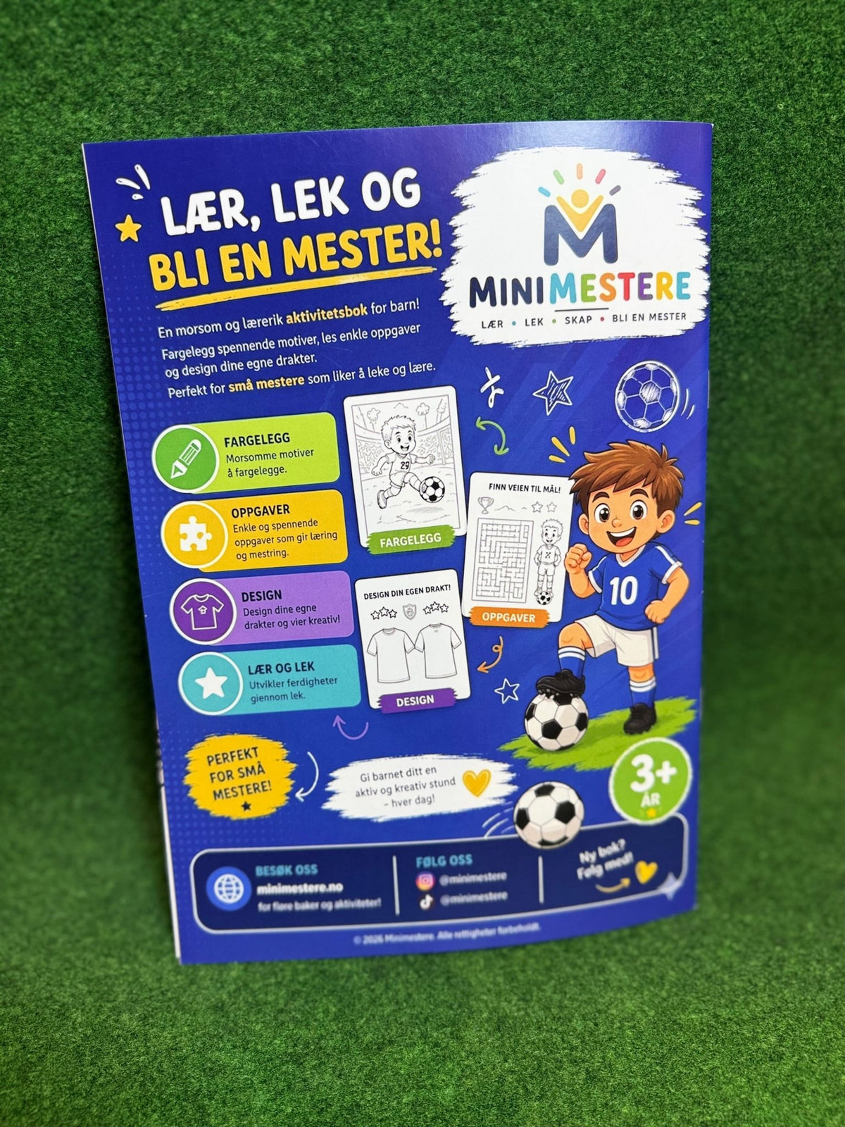MiniMestere – Fotball Fargeleggingshefte - TheFootballIdiots