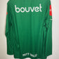 Green sports jersey with 'bouvet' and 'Mitt Valg!' text on a white background