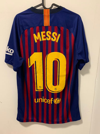 Barcelona Hjemme 18/19 Messi 10