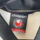 Back of the Uhlsport Rochdale AFC youth home football shirt without nameset, 9/10 condition, shown in full rear detail