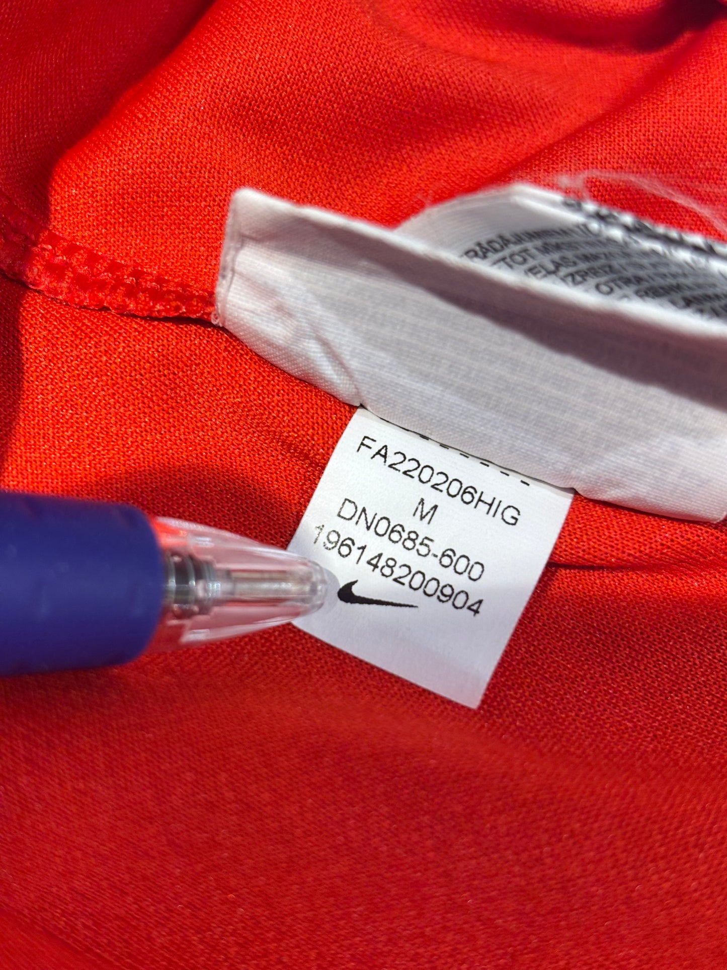 Nike England Away 22/23 Rice 4 - 9/10