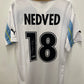 Lazio 99/00 Centenary Nedved 18 Signed Beckett