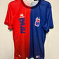 Front view of the Claw Paraná 2024 home shirt showing the club badge and sponsor print detail
